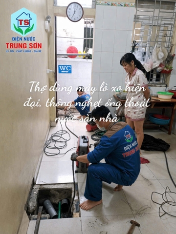 Thợ Thông Nghẹt Ống Nước Tại Nhà Giá Rẻ - Sạch 100% Không Đục Phá
