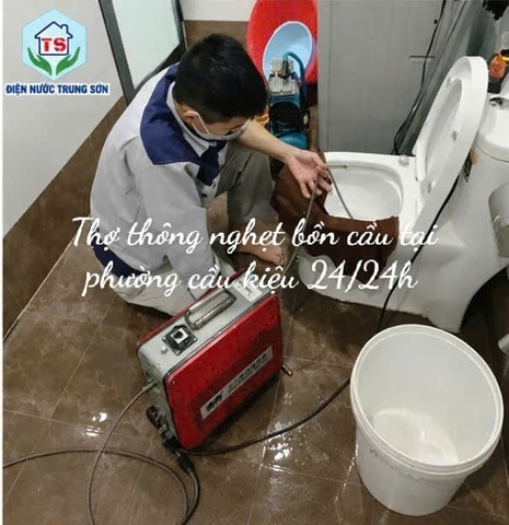 Thợ Thông Nghẹt Bồn Cầu Tại Phường Cầu Kiệu Giá Rẻ, Phục Vụ 24/24