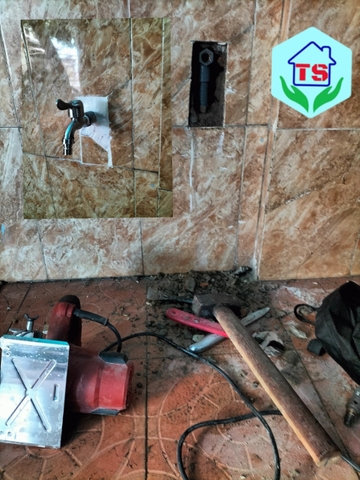 Thợ sửa vòi nước tại nhà