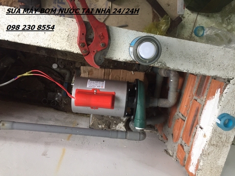 Thợ sửa máy bơm nước tại quận phú nhuận
