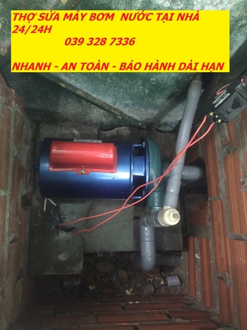 Thợ sửa máy bơm nước tại nhà