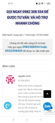 thợ sửa máy bơm nước tại nhà