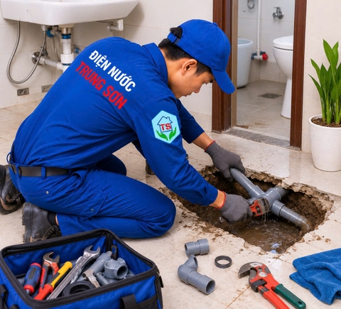 Thợ Sửa Ống Nước Tại Nhà &nbsp;24/24h: Nhanh - Chuyên Nghiệp - Giá Rẻ - 0982 308 554