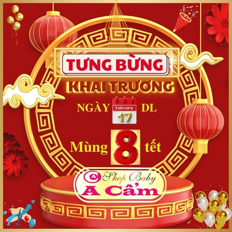 📣🔥TƯNG BỪNG KHAI TRƯƠNG💥💥 TẠI SHOP BABY A CẨM