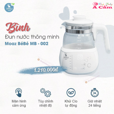 💥BÌNH ĐUN NƯỚC THÔNG MINH MOAZ BÉBÉ MB 002🌞