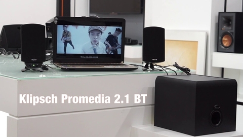 Klipsch ProMedia 2.1 Bluetooth – Nâng cấp âm thanh cho góc làm việc của bạn