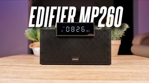 Trên tay loa di động Edifier MP260: Chất âm hiện đại, thiết kế cổ điển