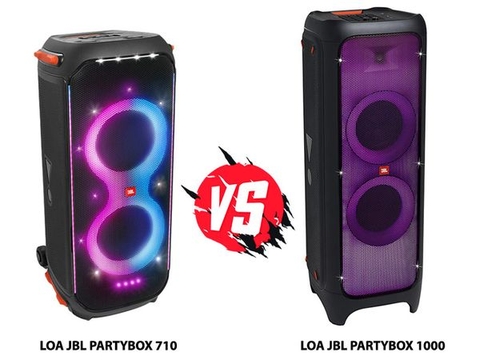 So sánh loa JBL PartyBox 710 và loa JBL PartyBox 1000