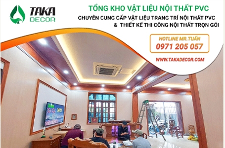 Những điều bạn cần lưu ý khi sửa nhà bằng ốp nhựa