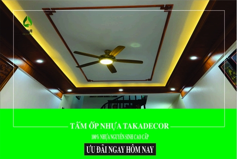 Báo giá tấm nhựa giả gỗ ốp tường mới nhất tại Takadecor