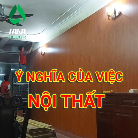 Tấm ốp tường PVC | Ý nghĩa của nội thất ngôi nhà của bạn