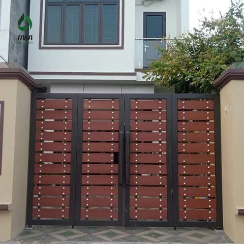 Cổng gỗ nhựa composite