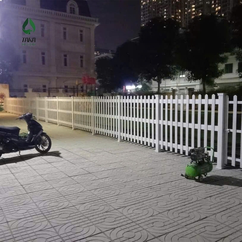 Hàng rào gỗ nhựa ngoài trời