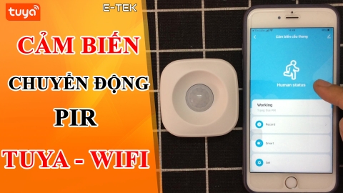 Cảm biến chuyển động PIR Tuya Wifi