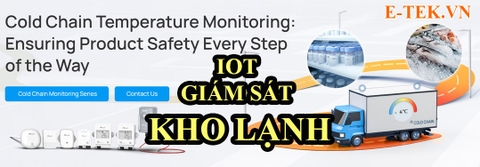 Giám sát nhiệt độ kho lạnh bằng cảm biến LoRaWAN | Milesight