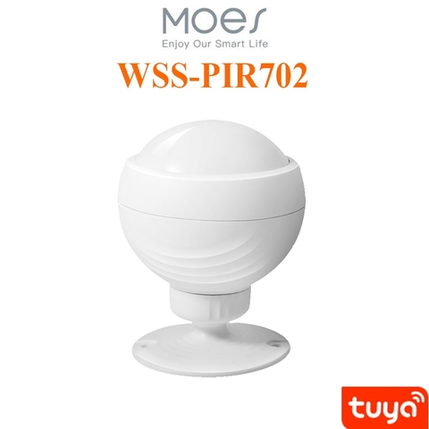 Cám biến báo động hồng ngoại PIR WIFI Tuya Moes WSS-PIR702