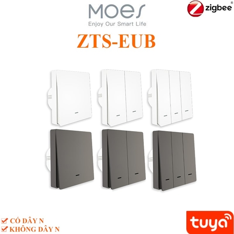 Công tắc cơ TUYA Zigbee hãng MOES