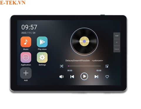 Amply màn hình cảm ứng âm tường (gắn tường)