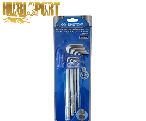 Bộ Lục Giác dài chính hãng KINGTONY 9 Cây