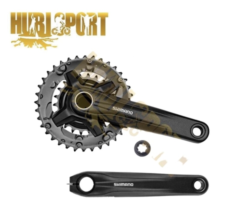 Bộ Đùi trục rỗng Shimano FC-MT210 36-22T + BB-MT500