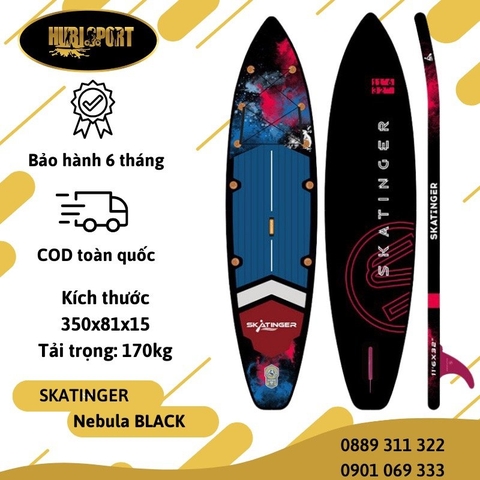 Nebula Black 11'6'' - Skatinger - Thuyền SUP / Ván chèo đứng bơm hơi