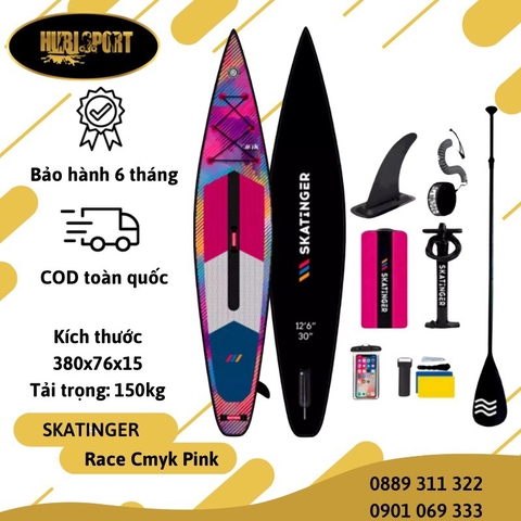 Cmyk Pink - Race - Skatinger - Thuyền SUP / Ván chèo đứng bơm hơi