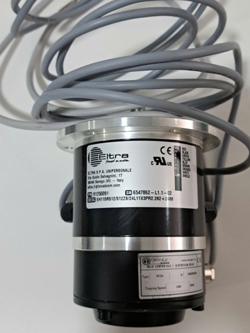 Bộ đếm số vòng quay, dùng để đếm số vòng quay motor,  Item No.: EH115R512/512Z8/24L11X3PR2.262+2400
