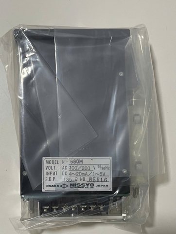Bộ định vị van điện NISSYO, Model: N-680H