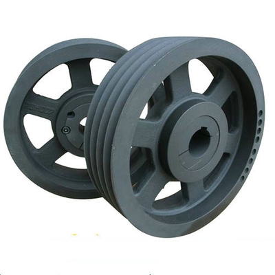 Ròng rọc đai chữ V đúc đen bằng gang GG25 Ròng rọc ống lót côn