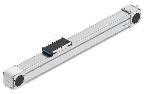 Toothed belt axis ELGD-TB-KF-60-200-0H-PU2
