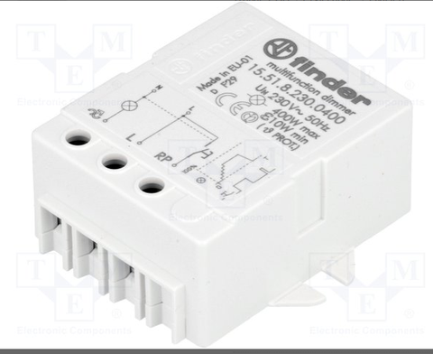 15.51.8.230.0400 – Relay: installation; with dimmer; Mounting: in mounting box; IP20
