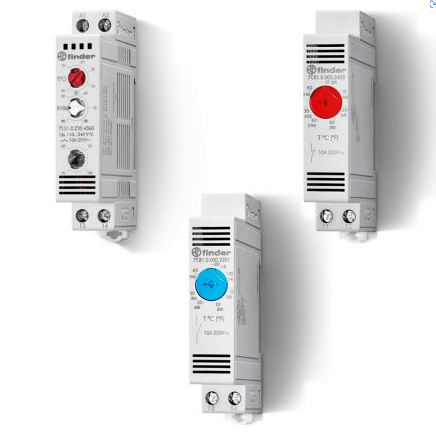 7T Series – Panel Thermo-Hygrostat and thermostats – Điều hòa nhiệt độ công nghiệp Finder 7T Series