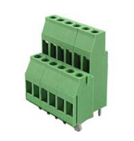 Khối thiết bị đầu cuối hàn PCB châu Âu - dòng MU2.5H2L5.0