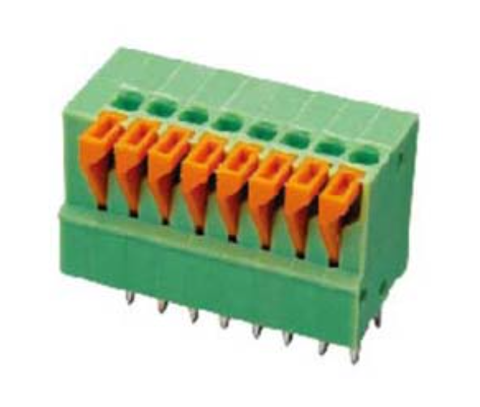 Khối thiết bị đầu cuối hàn PCB châu Âu - dòng MU0,5SP-VD2,54