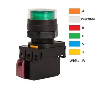 Nút nhấn mặt tròn GW1L-MF2E03Q4R