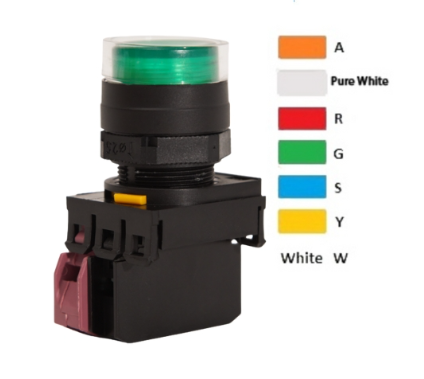 Nút nhấn mặt tròn GW1L-MF2E30Q4G