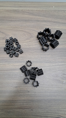 Đầu xi lanh Van bi khí nén hình bát giác 22*27*29