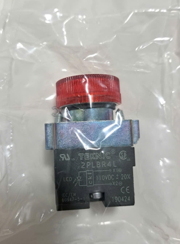 Đèn báo pha màu đỏ 2PLBR4L (110VDC)