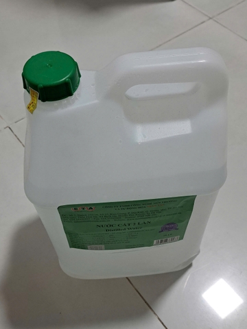 Nước cất 2 lần (nước tinh khiết)