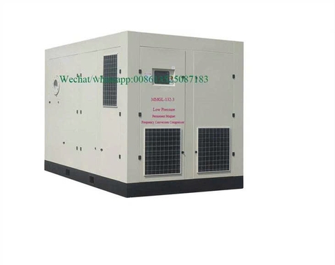 Máy nén khí trục vít chuyển đổi tần số nam châm vĩnh cửu áp suất thấp MMGL-132-3