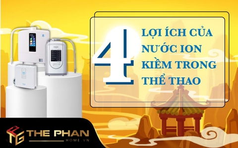 4 Lợi Ích Của Nước Ion Kiềm Trong Thể Thao