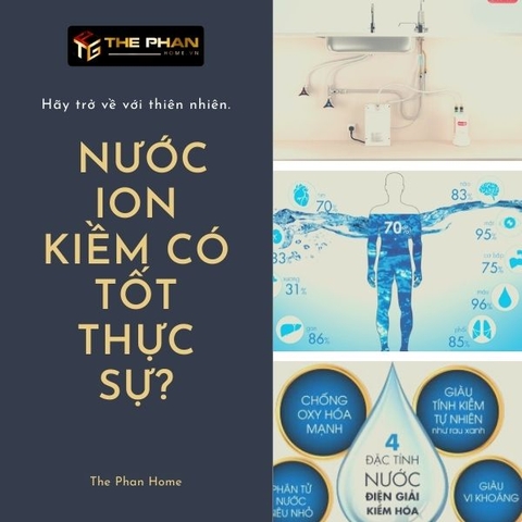 Thực hư: Nước ion kiềm có thực sự tốt không? 