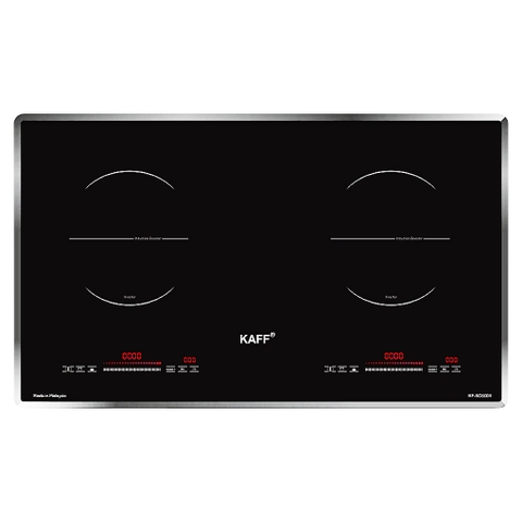 Bếp Từ Đôi KAFF KF-SD300II - Inverter tiết kiệm 40% điện, Booster nấu nhanh, Kính siêu bền