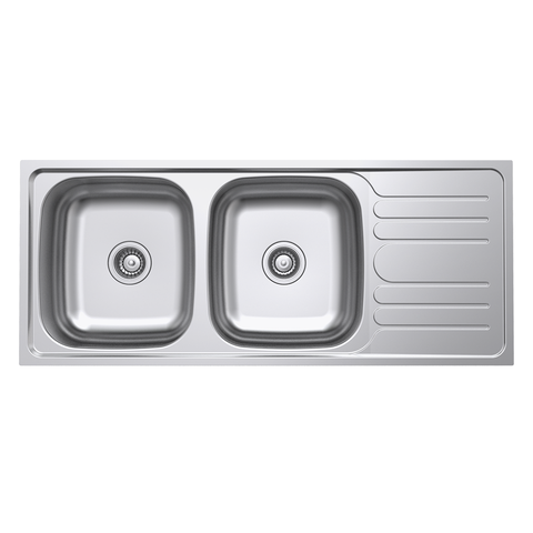 Chậu Rửa Chén Hafele HS20-SSD2R90 567.20.513 - Hafele Stainless Steel Sink