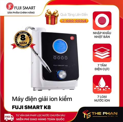 Máy Lọc Nước Điện Giải Ion Kiềm FUJI SMART K8