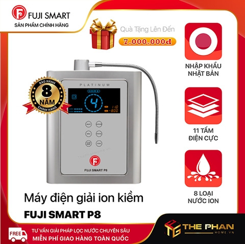 Máy Lọc Nước Điện Giải Ion Kiềm FUJI SMART P8