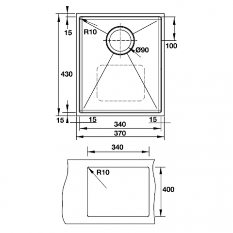 Chậu Rửa Chén Hafele HS-S3743 567.43.130