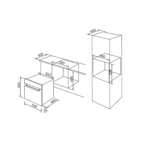 Lò Hấp Âm Tủ Malloca MST-35CP - 35 Lít