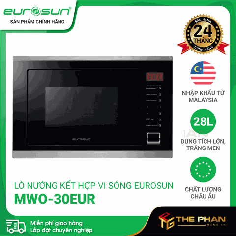 Lò Vi Sóng Kết Hợp Lò Nướng Eurosun MWO-30EUR