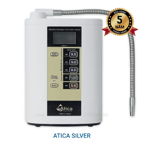 Máy Lọc Nước Điện Giải Ion Kiềm ATICA SILVER